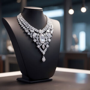 luxury shine diamonds digital art